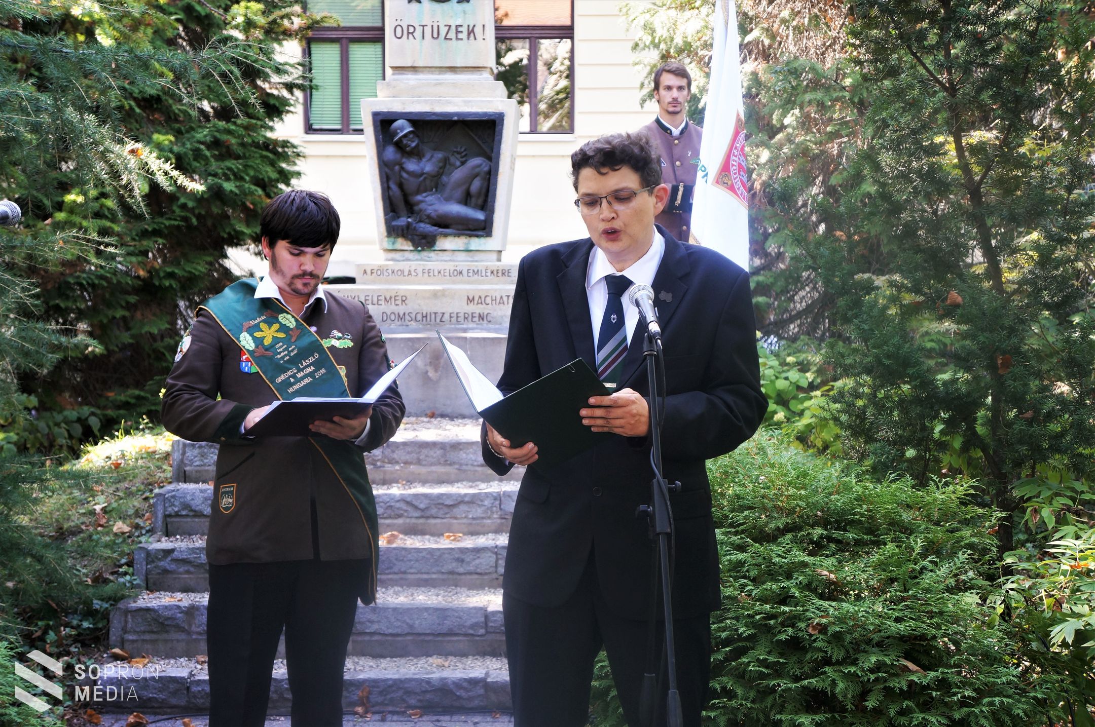 Megemlékezést tartottak a Soproni Egyetemen 
