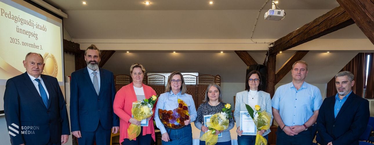Legkiválóbb pedagógusait díjazta a Soproni Széchenyi István Gimnázium