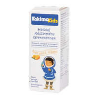 Eskimo Kids étrendkiegészítő olaj narancs (105ml)