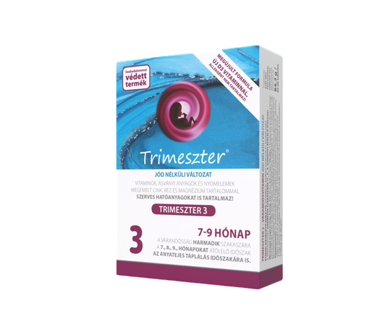 Trimeszter 3 jódmentes tabletta várandósoknak (60x)