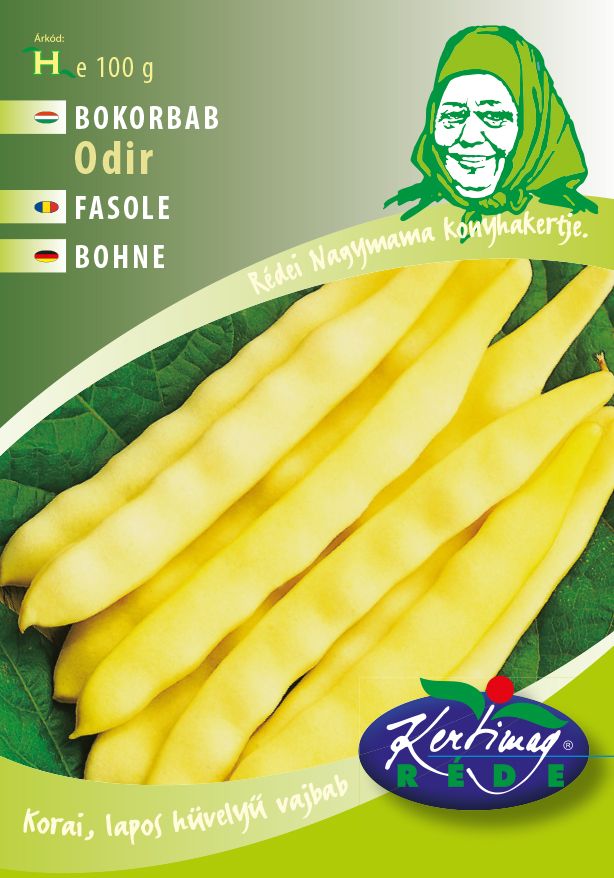 Sárgahüvelyű bokorbab Odir 100 g termék képe