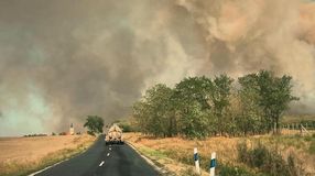 Hatalmas tűz pusztít Vas vármegyében, a soproni tűzoltók is dolgoznak a lángok megfékezésén