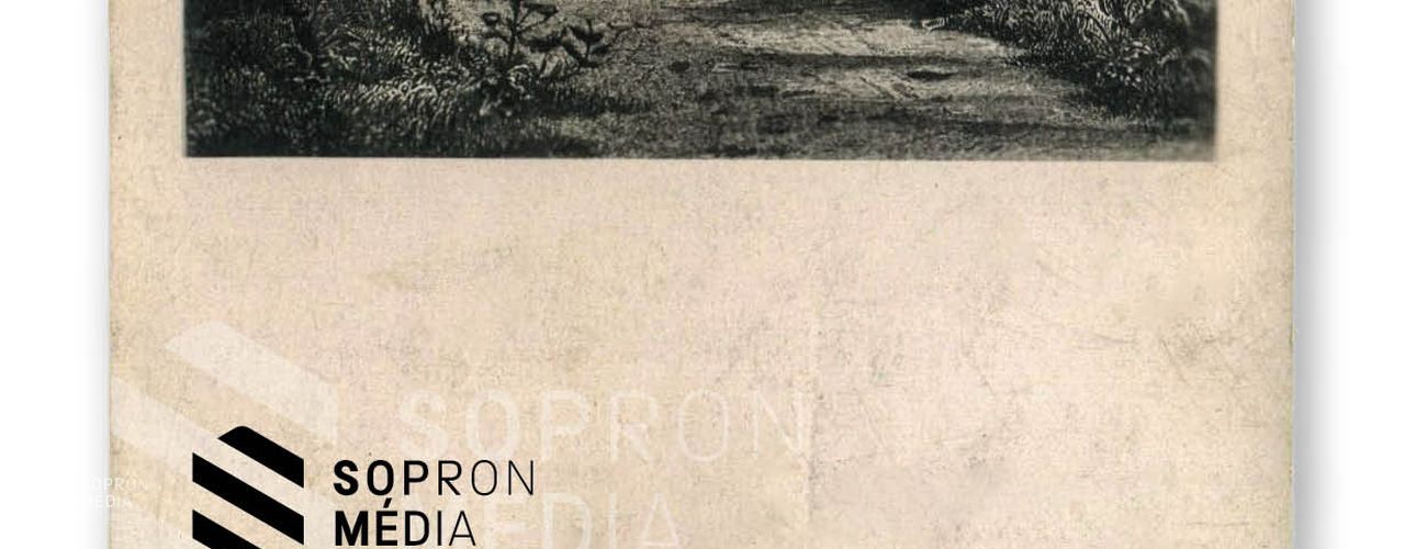 Látkép a Szent Mihály-templomra szüret idején