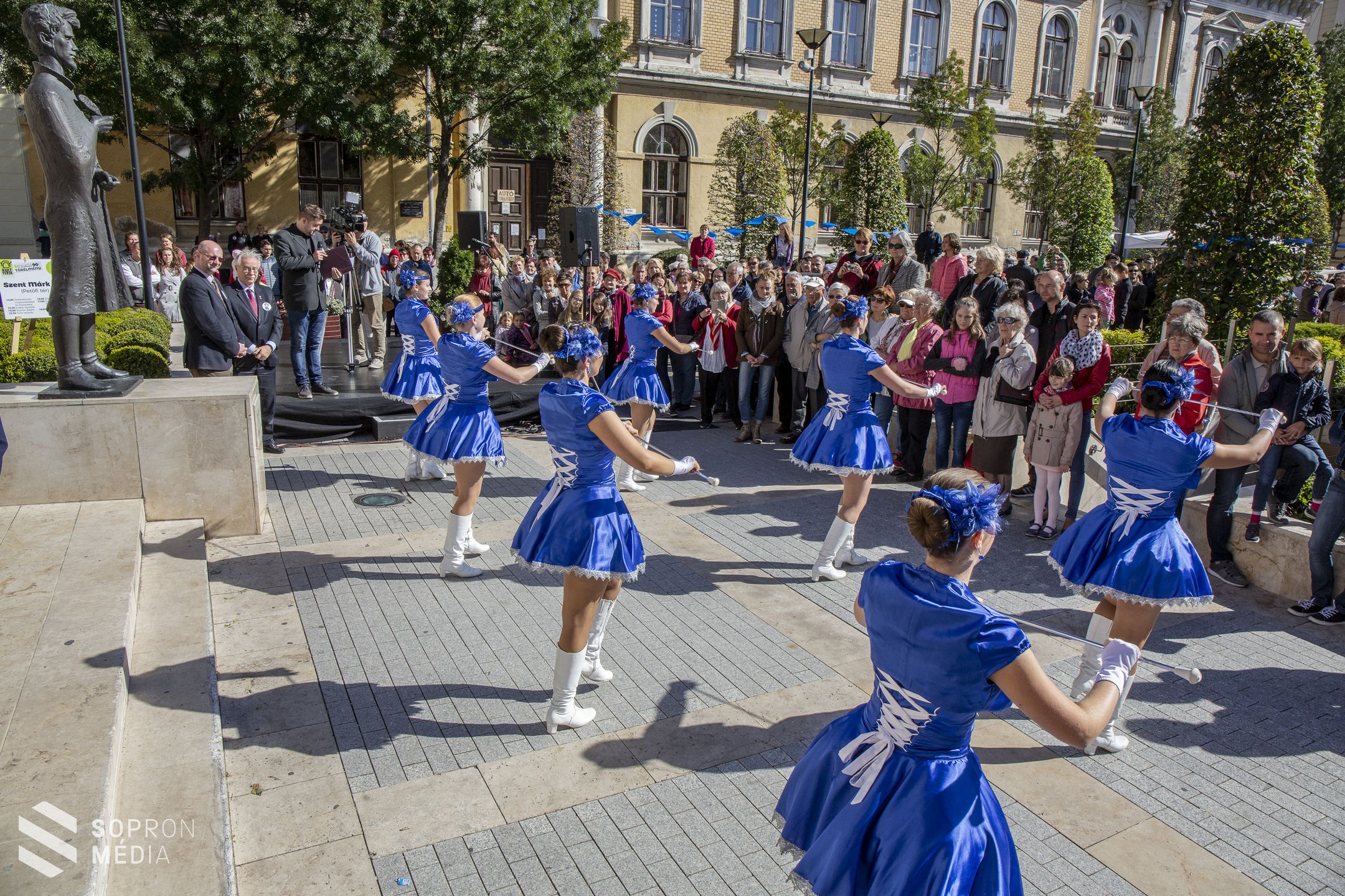 „Összművészeti térélmény” a soproni belvárosban
