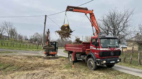 Garabonc rézsűzés, tustóirtás kép
