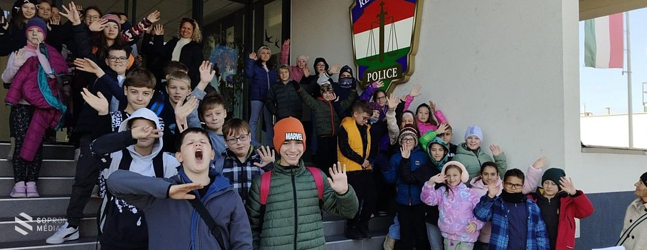 Pályaorientáció a Soproni Rendőrkapitányságon