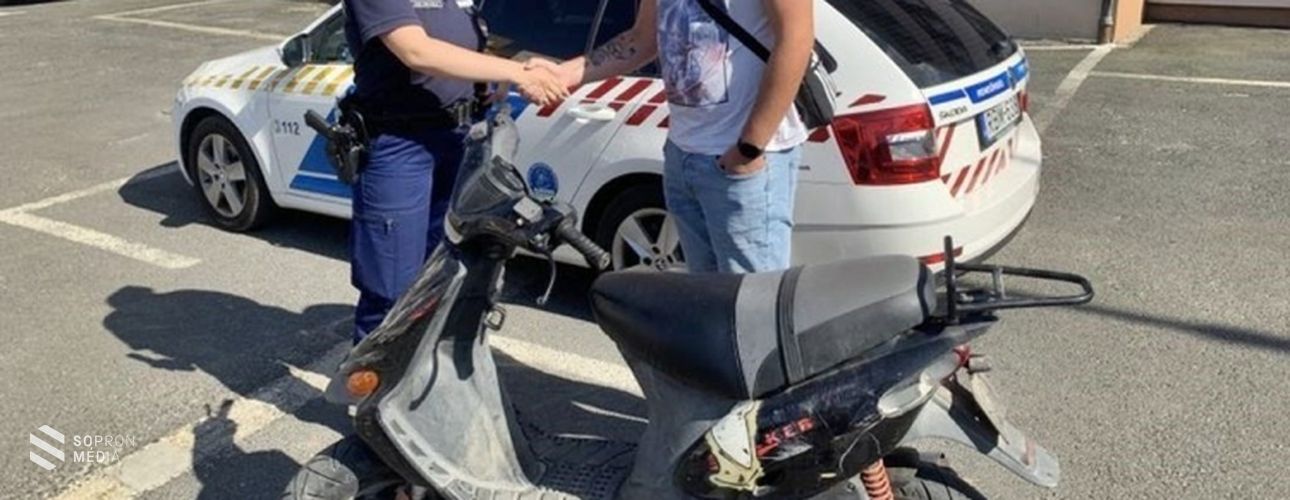 Lebukott a motortolvaj