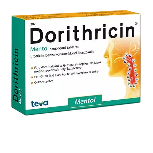 Dorithricin szopogató tabletta (20x)
