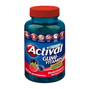 Actival Felnőtt cukormentes gumivitamin (50x) termék kép