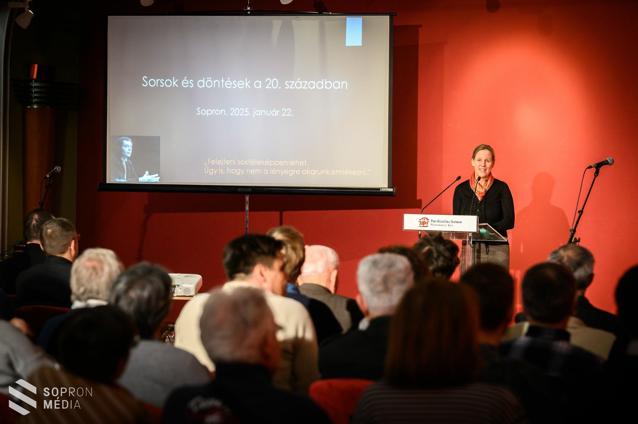Sorsok és döntések – Történelmi előadás a magyar kultúra napján Sopronban