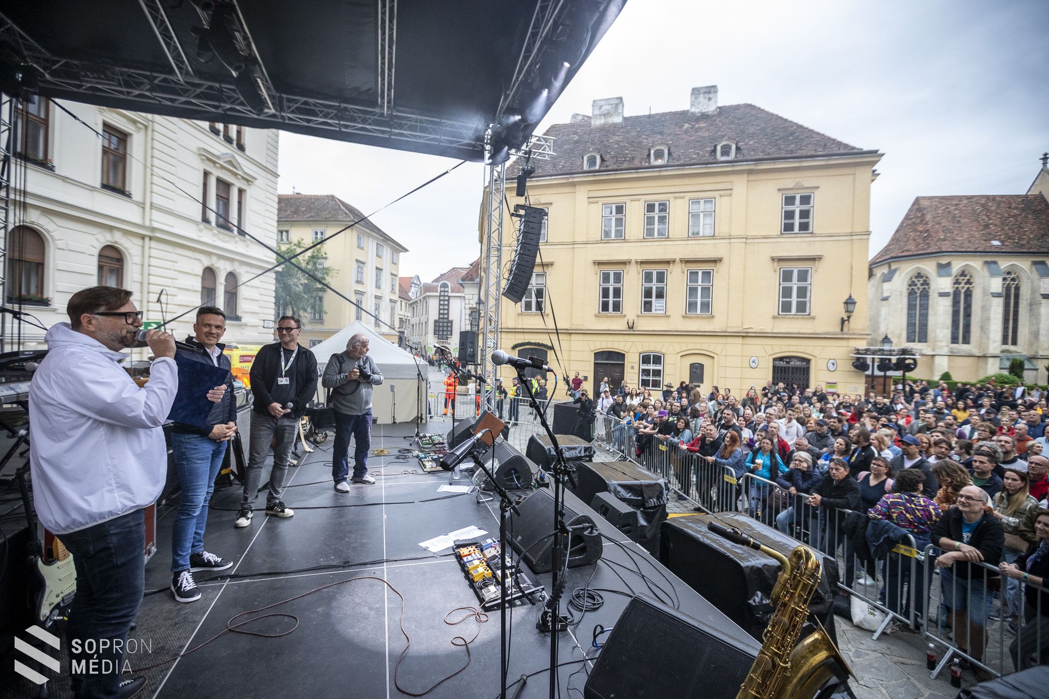 SopronFest 0. nap, és polgármesteri elismerő oklevél átadása
