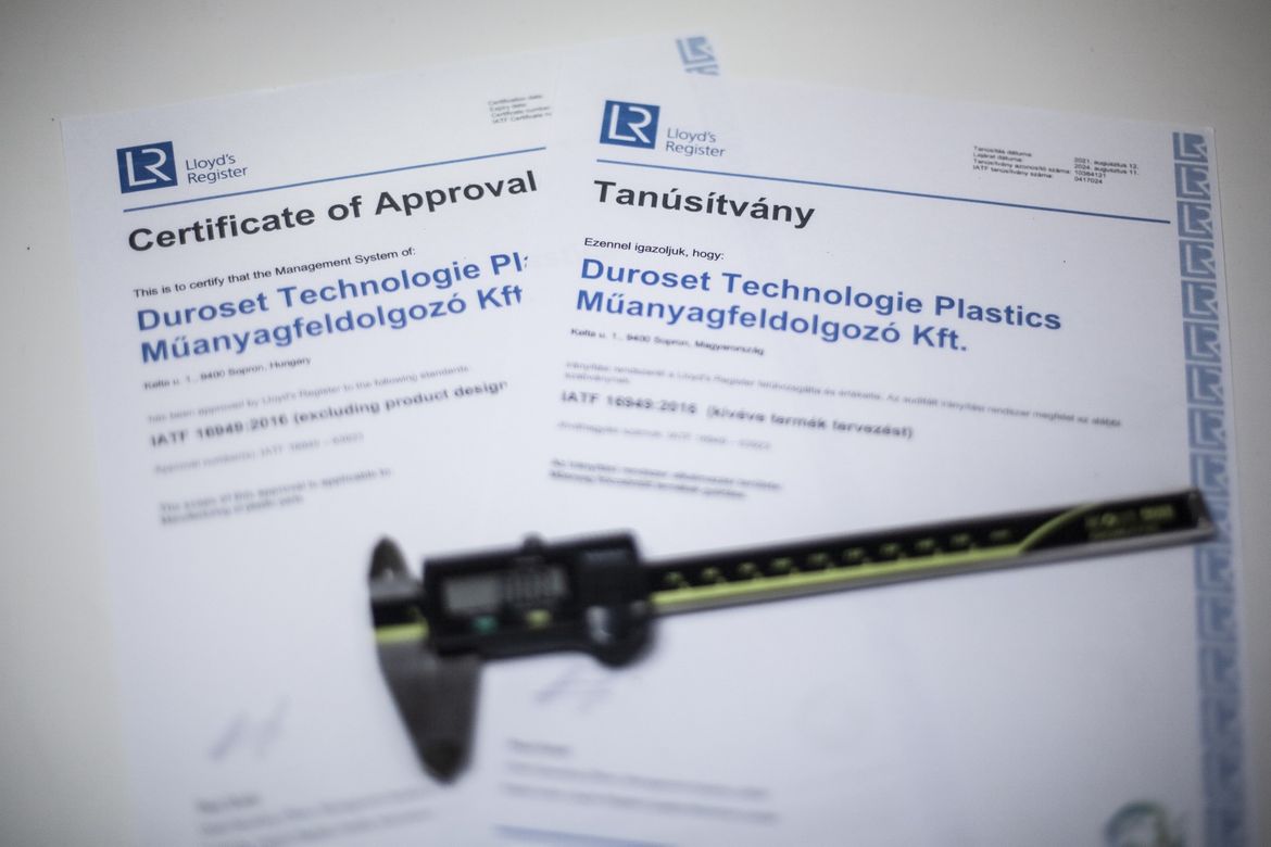 IATF 16949 - minőségirányítási rendszer audit
