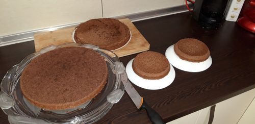 Túrós csokis torta
