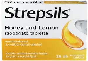 Strepsils Honey and lemon tabletta (36x) termék kép