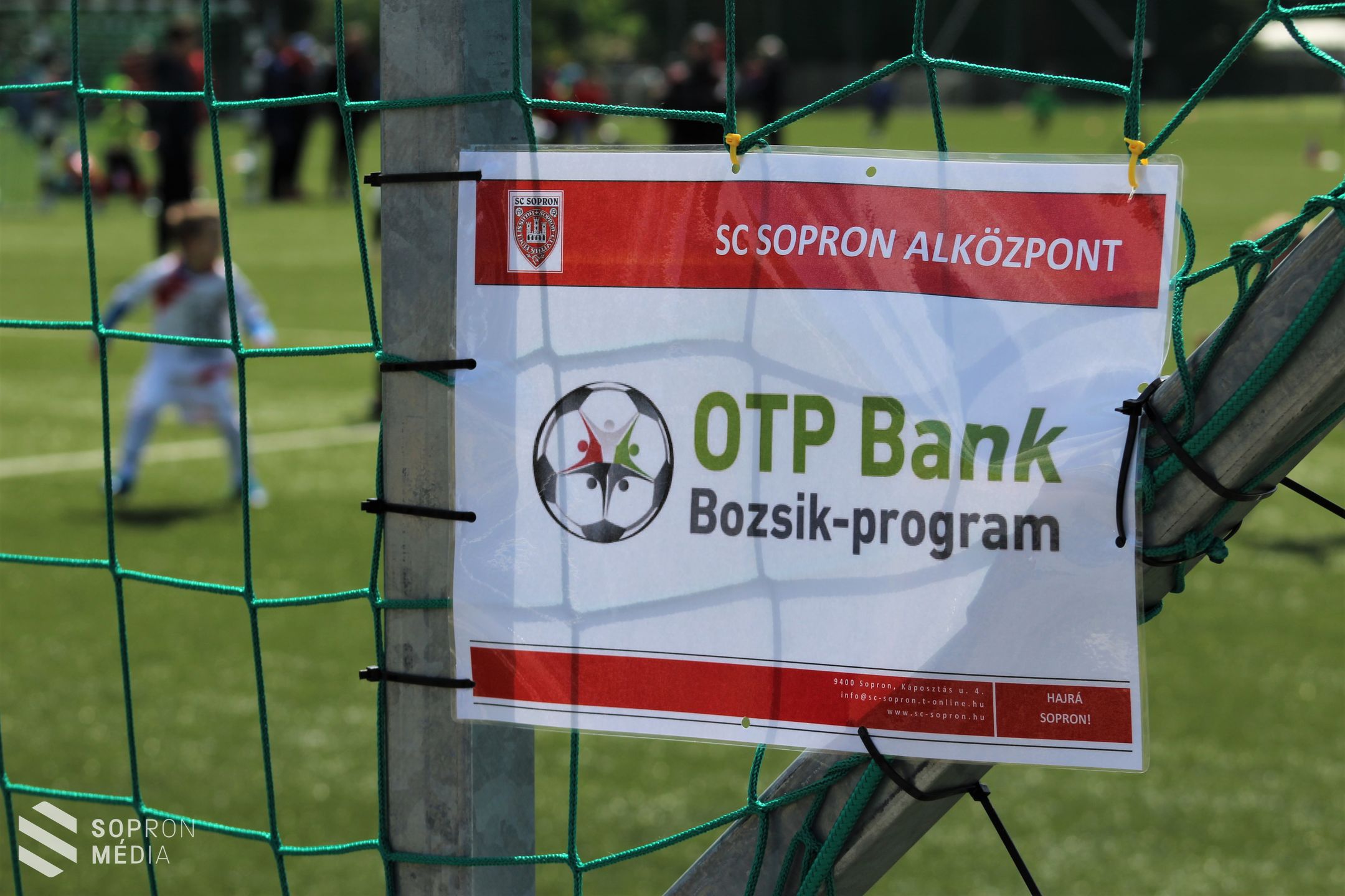 Közel ötszáz gyermek focizott a Bozsik fesztiválon Sopronban