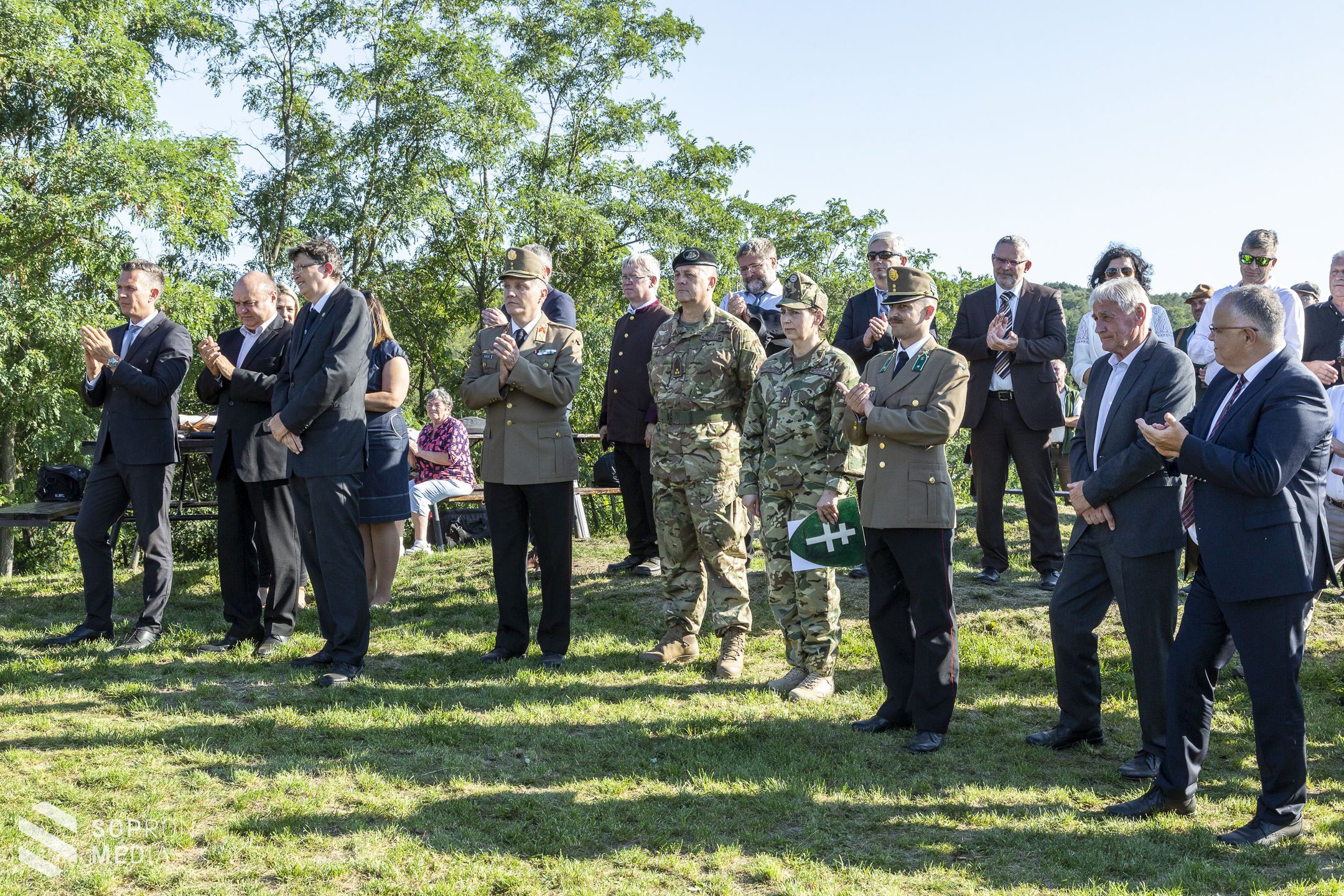 Emléksziklával tisztelegtek a II. ágfalvi csata hősei előtt