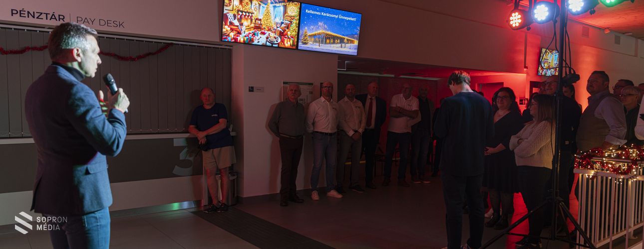 Karácsonyi évzáró: A Lőver uszoda Sopront is felhelyezte a vizes sportok térképére