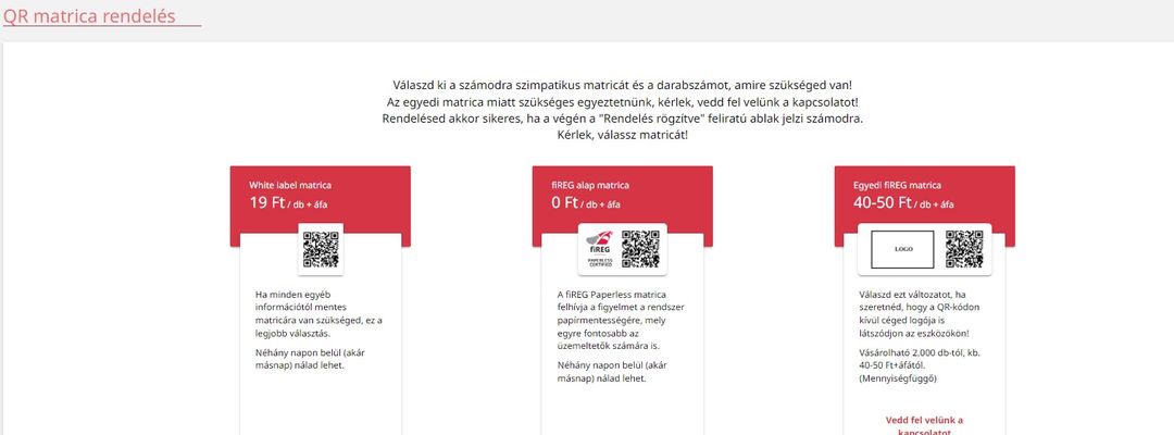 Új! Így rendelhetsz egyszerűen QR-kódot
