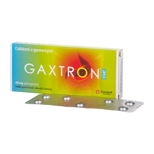 Gaxtron Start 20 mg gynedv-ellenálló tabletta (14x)