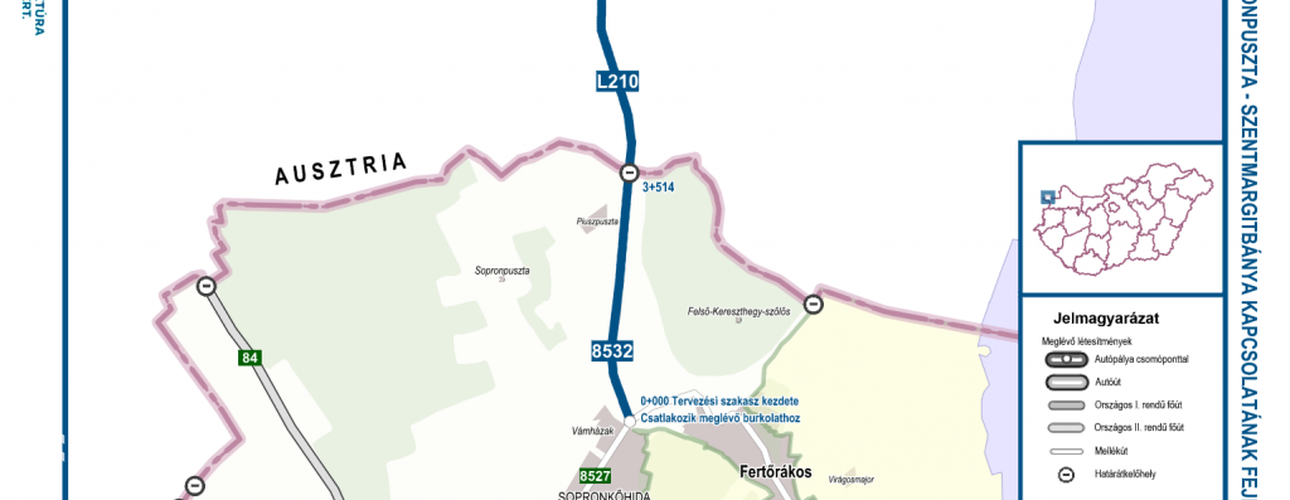 Lezárják a Sopronkőhida-Szentmargitbánya közötti útszakaszt