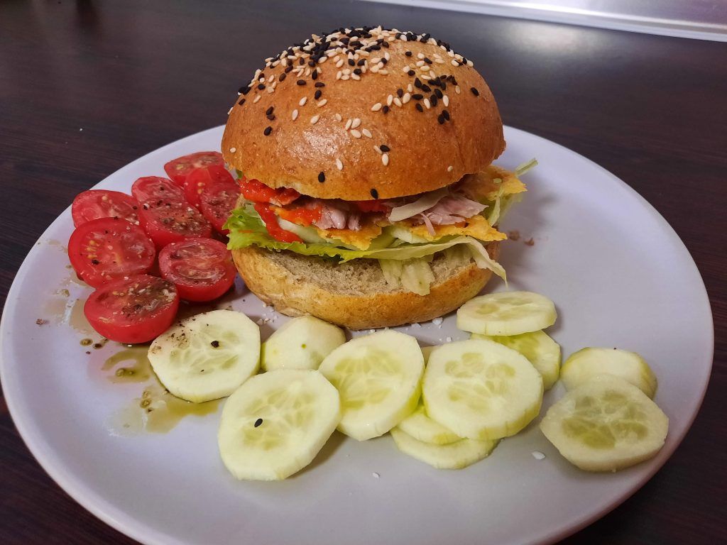 Diétás hamburgerzsemle