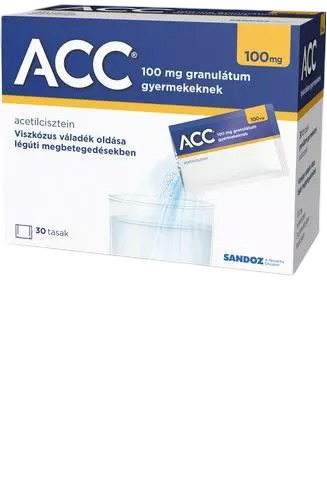 ACC 100 mg granulátum gyermekeknek (30x3g)