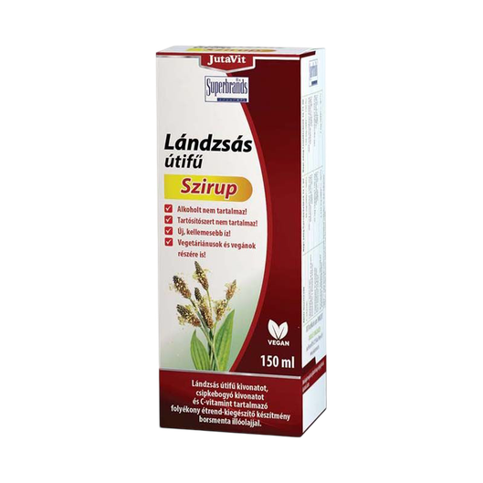 JutaVit Lándzsás útifű szirup cukormentes (150ml)