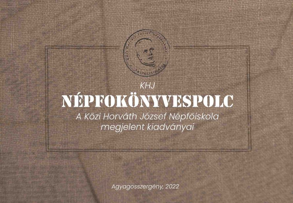 KHJ NépfőKönyvespolc
