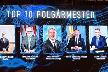 A TOP 10-ben Vonyarcvashegy polgármestere