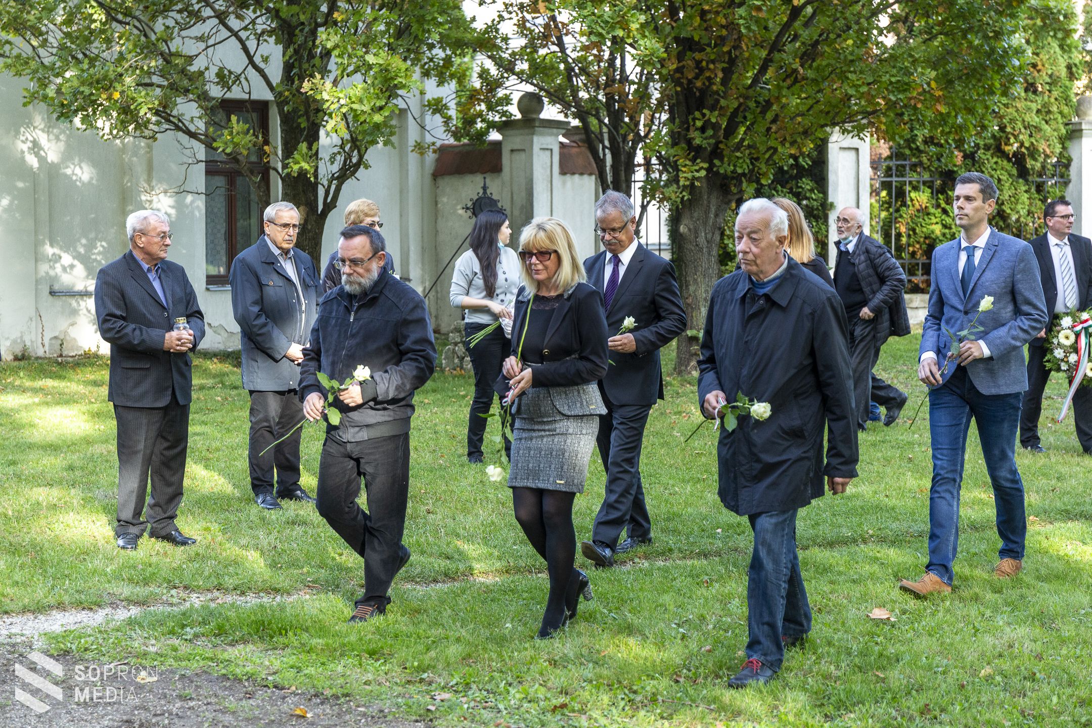 Az aradi vértanúk előtt tisztelegtek Sopronban