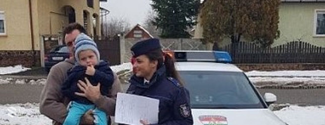 Kívánságot teljesített a soproni rendőrség