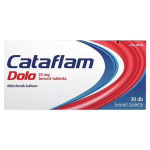 Cataflam Dolo 25 mg bevont tabletta (30x) termék kép