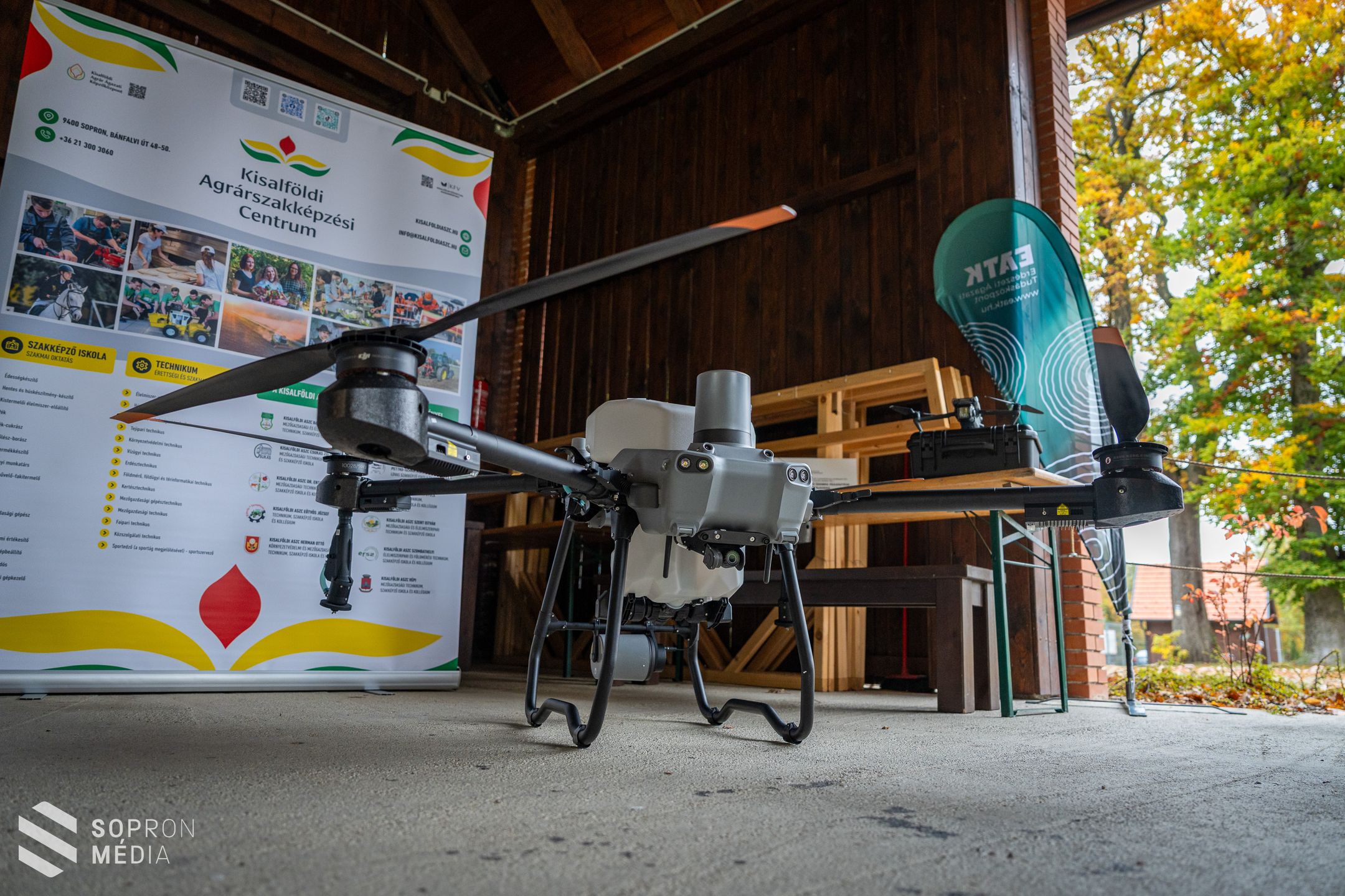 Új munkaeszközök szolgálják az erdésztanulók képzését Sopronban is