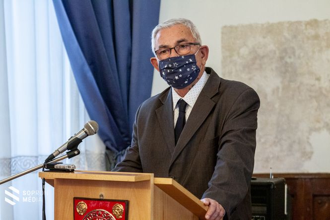 dr. Grubits János, a Soproni Horvát Nemzetiségi Önkormányzat elnöke