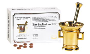 Bio-Szelénium 100TM+cink+vitaminok tabletta (150x) termék kép