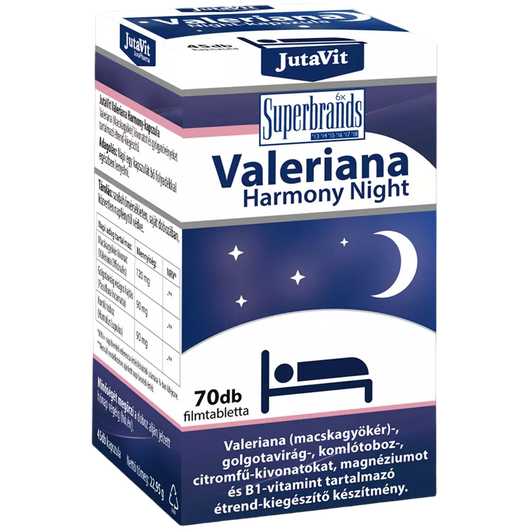 JutaVit Valeriana Harmony Night filmtabletta (70x)