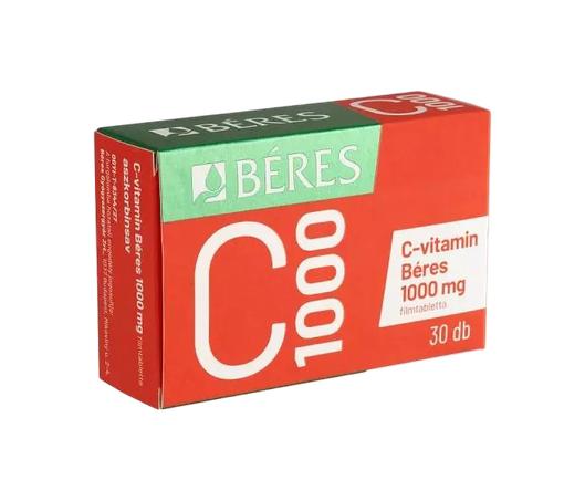 C-vitamin Béres 1000mg filmtabletta  (30x)