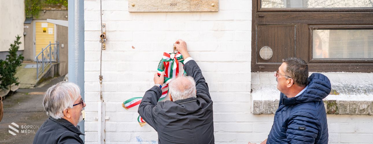 Vránich István tiszteletére avattak emléktáblát