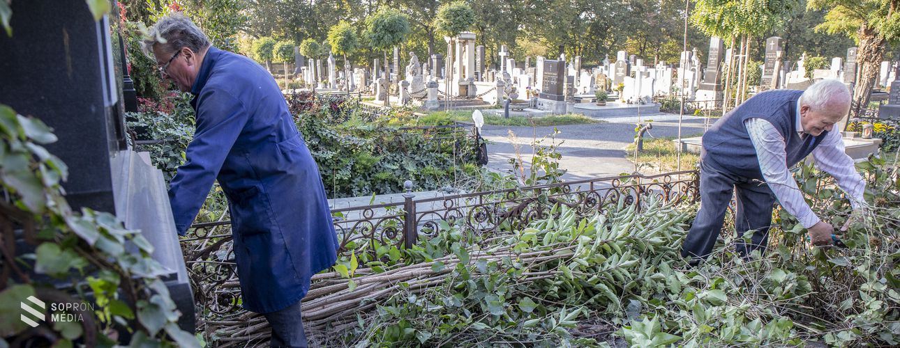 Lelkes önkéntesek dolgoznak a gondozatlan síremlékeknél