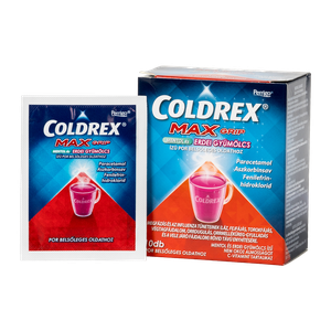 Coldrex MaxGrip mentol és erdei gyümölcs ízű por (10x) termék kép