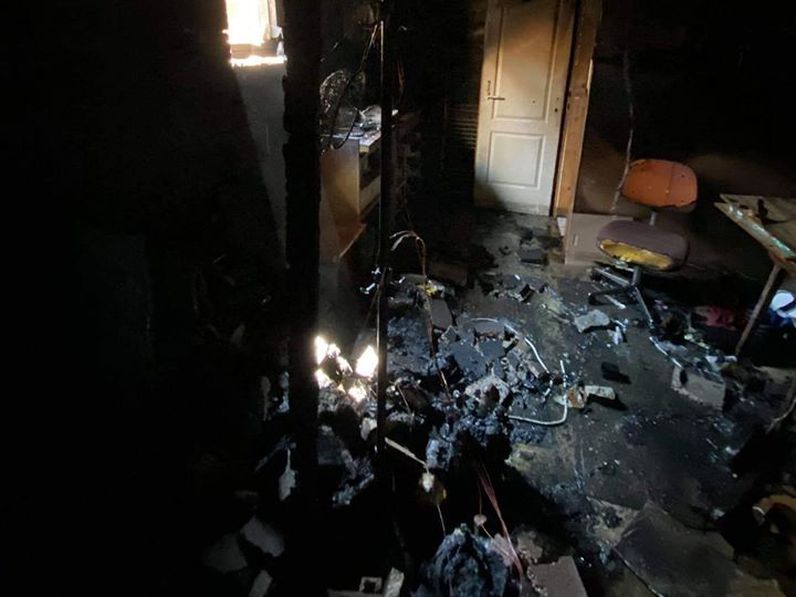 Tűz ütött ki egy fertőszentmiklósi családi ház pincehelyiségében