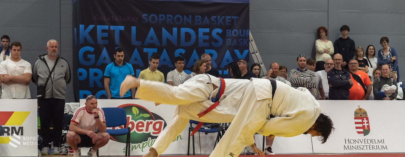 Sopronban versenyeztek a judosok