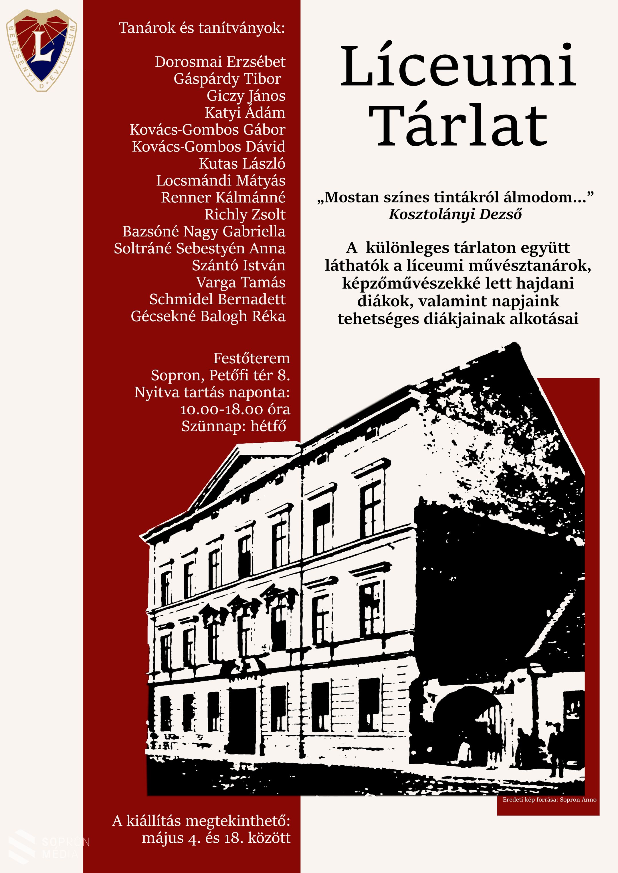 Értékteremtés: megnyílt a Líceumi tárlat