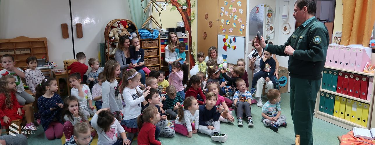 Madárgyűrűzés az óvodában