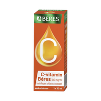 C-vitamin Béres 100 mg/ml bels.oldatos cseppek (1x30ml üvegben)