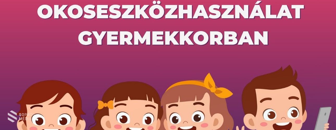A gyermekek okoseszköz-használatára hívta fel a figyelmet a Soproni Gyógyközpont