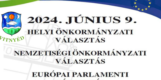 Közlemények a 2024. június 9-i helyi önkormányzati és EU parlamenti választással kapcsolatban