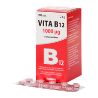Vita B12 1000 mcg szopogató tabletta VITABALANS (100x)