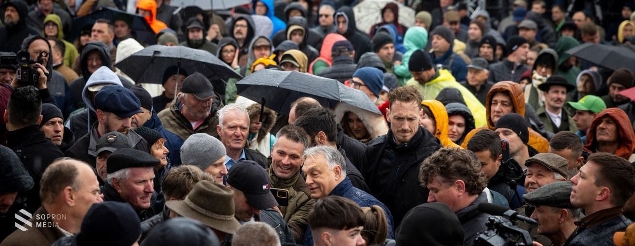 Sopronba érkezik Orbán Viktor, Magyarország miniszterelnöke