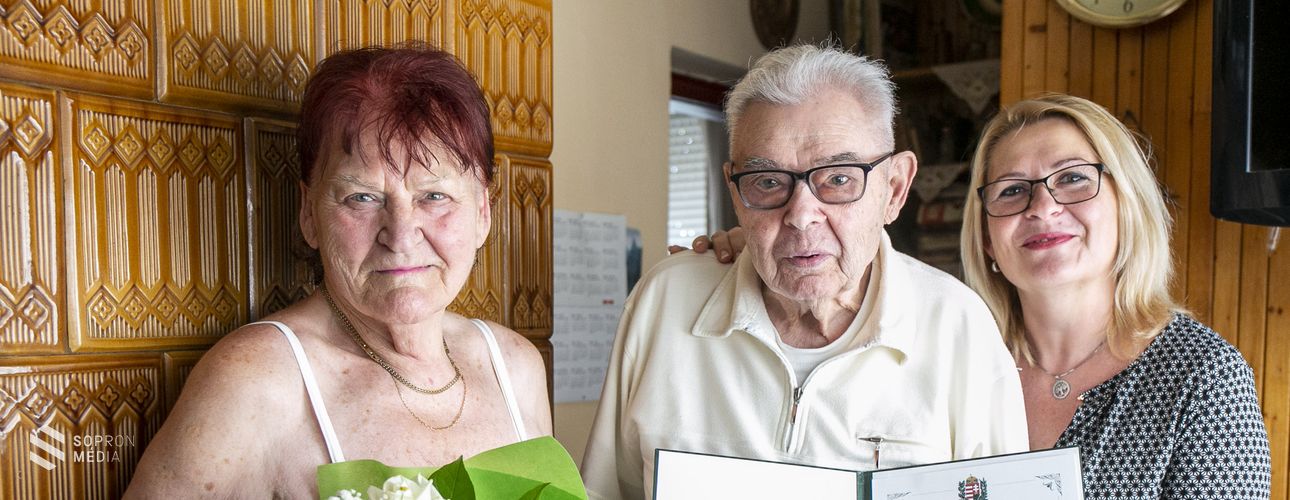 Balogh Gyulát köszöntötték 90. születésnapja alkalmából